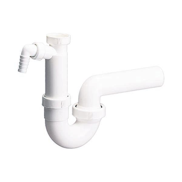 Dallmer - Röhren-Siphon 100/1 SL, 1 1/2 xDN50, m.WA-Anschluss