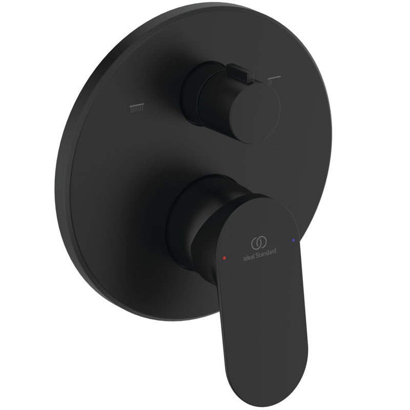 Ideal Standard - IS UP-Badearmatur Ceralife O Silk Black