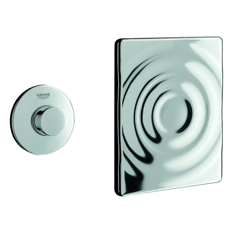 Grohe - Pneumatic-Handfernbetätigung 37059 Druckknopfbetätigung für SK chrom