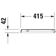 Duravit - WC-Sitz STARCK 3 mit SoftClose 006389 Scharniere edelstahl, weiß