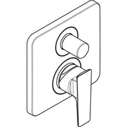 Hansgrohe - Wannenmischer UP Axor Citterio E Fertigset mattschwarz
