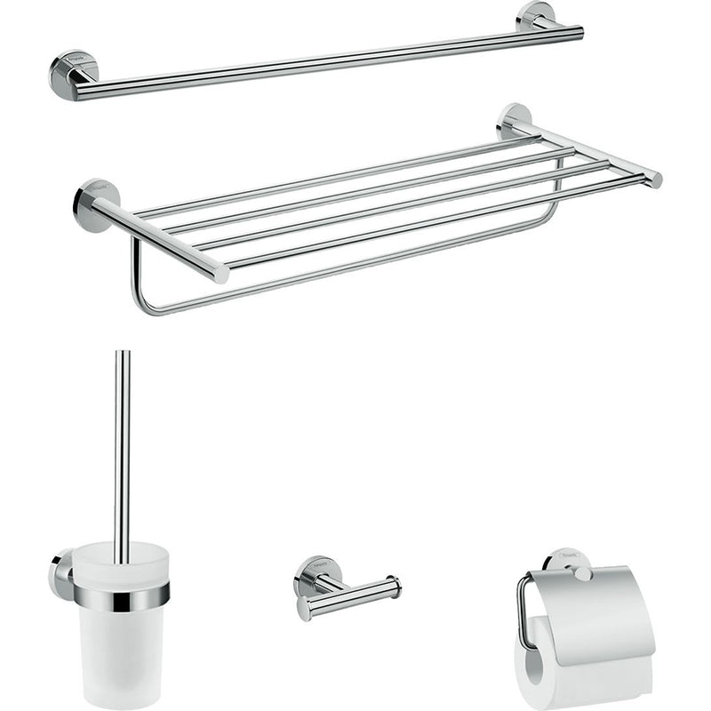 Hansgrohe - Bad Accessoire 5-teiliges Set LOGIS Universal chrom