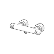 Hansa Armaturen - BR-Thermostat-Batterie HANSACARE 5808 verchromt