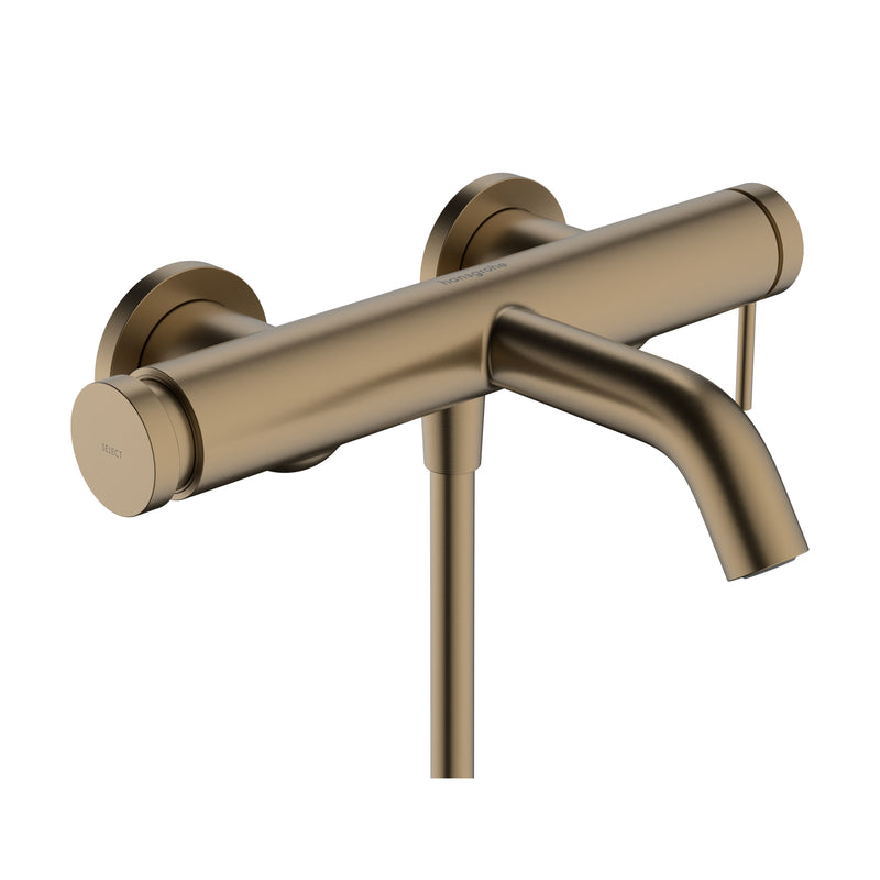 Hansgrohe - TECTURIS S Einhebel-Wannenarmatur AP brushed bronze