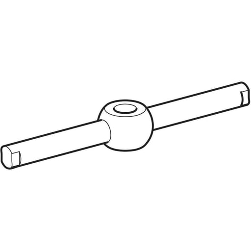 Geberit Vertriebs - Flügelmutter für Rost verschraubbar für Bodenbeläge aus PVC