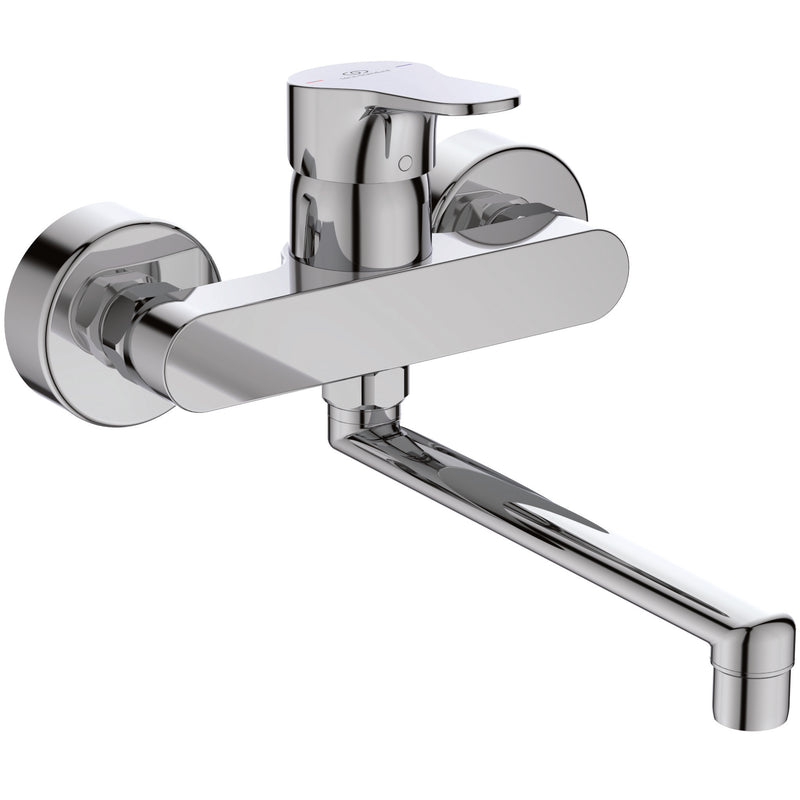 Ideal Standard - Wand-Küchenarmatur Cerabase Ausld. 200mm Chrom