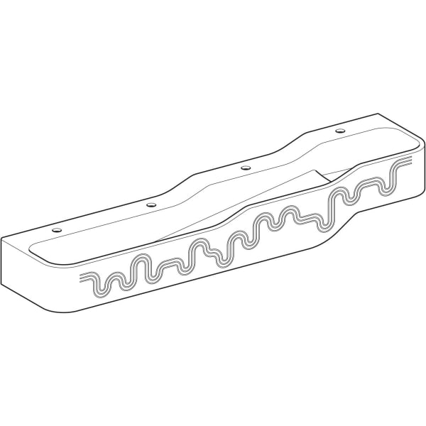 Geberit Vertriebs - Bambini Spiel/Waschlandschaft B:180cm 4 Waschpl., tieferes B li, 4 Hl., grün