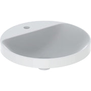 Geberit Vertriebs - Einbau-WT VARIFORM, rund, d:480mm mit Hahnloch, o. Ül., weiß, KeraTect
