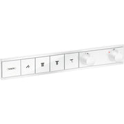 Hansgrohe - Thermostat Unterputz RAINSELECT Fertigset 4 Verbraucher mattweiß