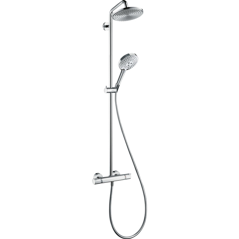 Hansgrohe - Showerpipe RAINDANCE Select S Air 1jet Kopfbrause 240mm 27115000 chrom