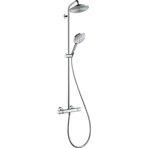 Hansgrohe - Showerpipe RAINDANCE Select S Air 1jet Kopfbrause 240mm 27115000 chrom