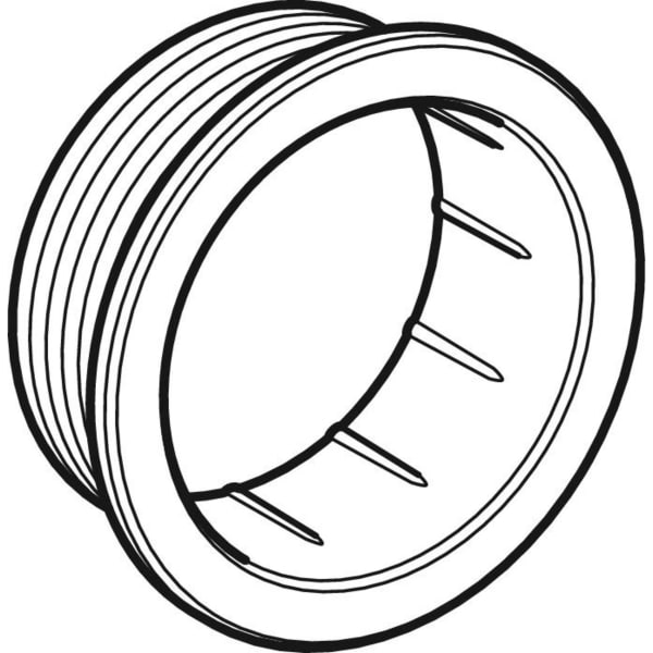 Geberit Vertriebs - Rosette für Handdrücker, zu WC-Strg. mit pneumatischer Spülauslösung