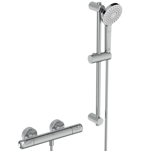 Ideal Standard - Brausetherm.AP CERATHERM50,Ausld78mm, m.Brausegarnitur, Br.Stg.60mm, Chrom