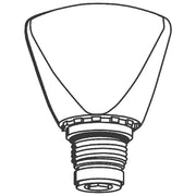 Grohe - Oberteil 11119 mit TDL-Griff 1/2 Markierung rot aus Zinkdruckg