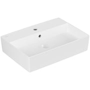 VILLEROY & BOCH - AufsatzWT Memento 2.0 600x420mm re-eckig 1HL. m. ÜL. Stone White cplus