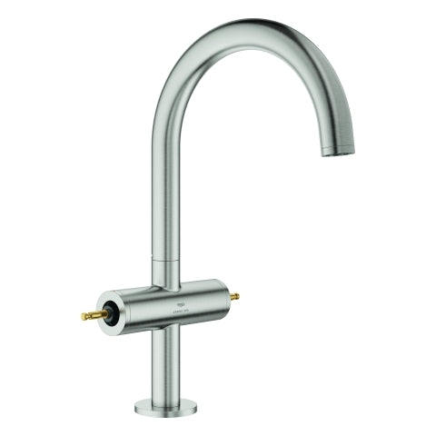 Grohe - WT-Einlochbatt. Atrio Private C. 21134 L-Size für Hebelgriffe supersteel