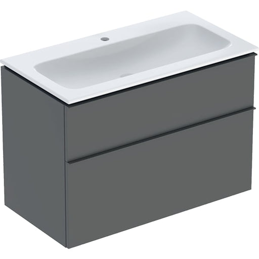 Geberit Vertriebs - iCon Set MWT m. US, 2 Schubl. 90x63x48cm, lava