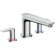Hansgrohe - 3-Loch Wannenarmatur TALIS E F-Set chrom für Wannenrandmontage