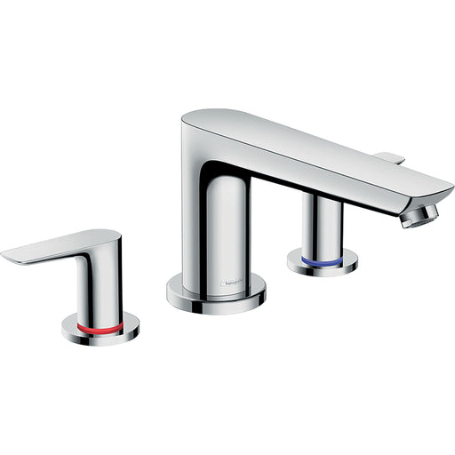 Hansgrohe - 3-Loch Wannenarmatur TALIS E F-Set chrom für Wannenrandmontage