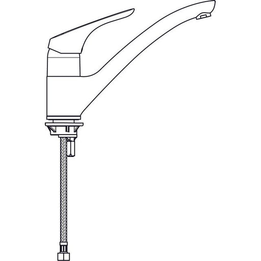 Ideal Standard - Spültisch EHM CERASPRINT NEU B5344A chrom