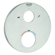 Grohe - Rosette 49075 rund für THM-Fertigmontagesets supersteel