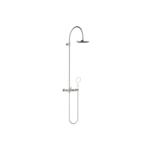 Dornbracht - Showerpipe mit Brausebatterie TARA 26632892 platin gebürstet