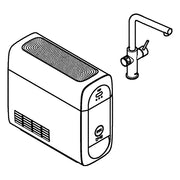 Grohe - BLUE Home Starter Kit 31454 Bluetooth/WIFI L-Ausl. hard graphite geb