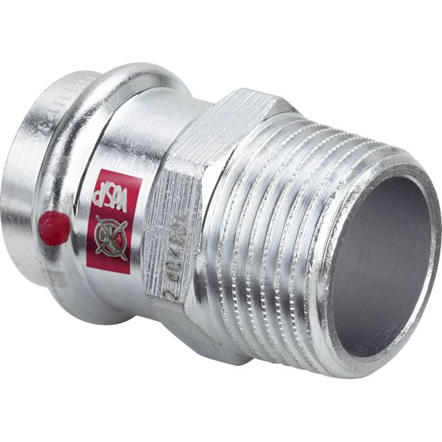 Viega - Übergangsstück PRESTABO 1111 18mm x 1/2 AG Stahl verzinkt