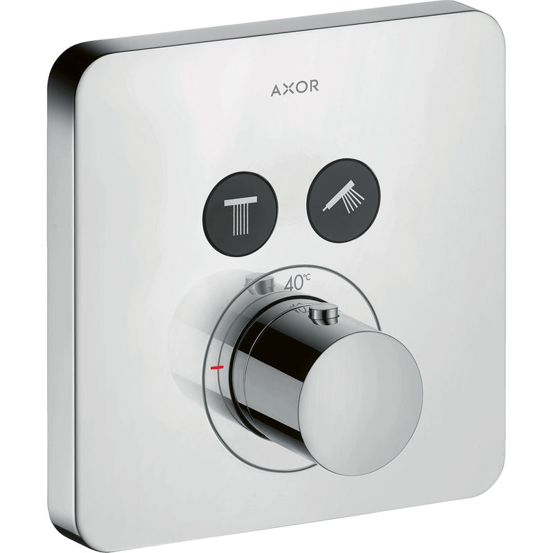 Hansgrohe - Thermostat UP AXOR Showerselect Fertigset 2 Verbraucher chrom
