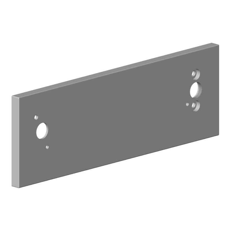 Dornbracht - Rosette Ersatzteile 091102127 235 x 78 x 8,5 mm Champagne