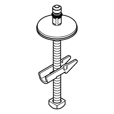 Grohe - Befestigungssatz 49120 für WC Sitz und Deckel Essence