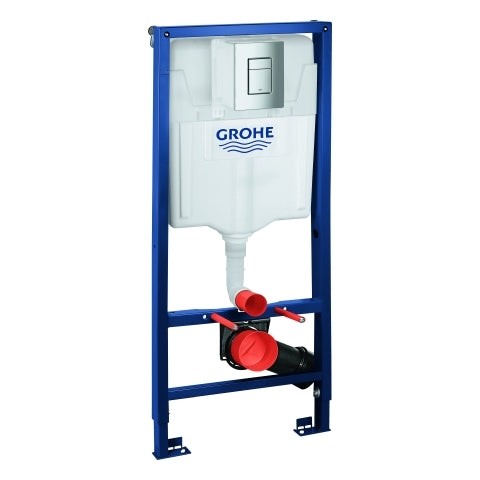 Grohe - RAPID SL Set f. WC 38772 BH: 1,13m Abdeckplatte Skate Cosmopolitan chrom