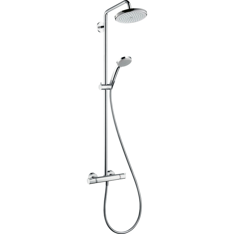 Hansgrohe - Showerpipe Croma 220 für Dusche chrom mit Thermostat