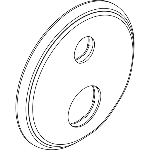 Hansgrohe - Rosette Axor Montreux Thermostat UP Ab-/Umstellventil chrom beschr