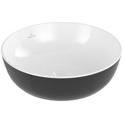 VILLEROY & BOCH - AWT ARTIS 4179 430mmDurchmesser ohne Hahnlochbank o Überl Rund Coal Black