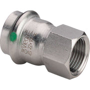 Viega - Übergangsstück SANPRESS Inox 2312 15mm x 3/4 IG, Edelstahl