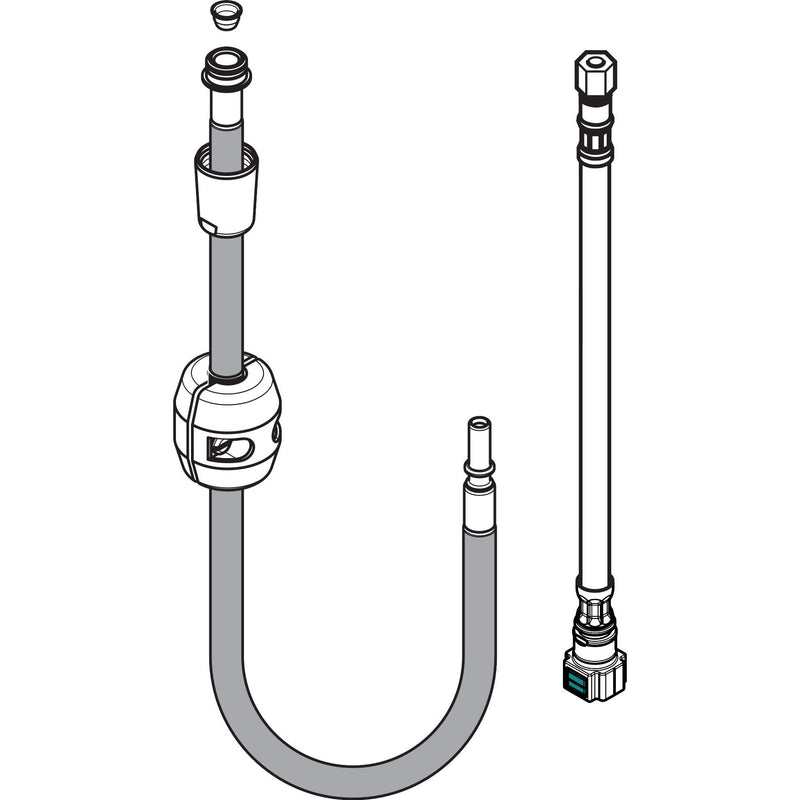 Hansgrohe - Schlauchanschluss BS/DN8/Schraub. Glideflex/1750 96921000