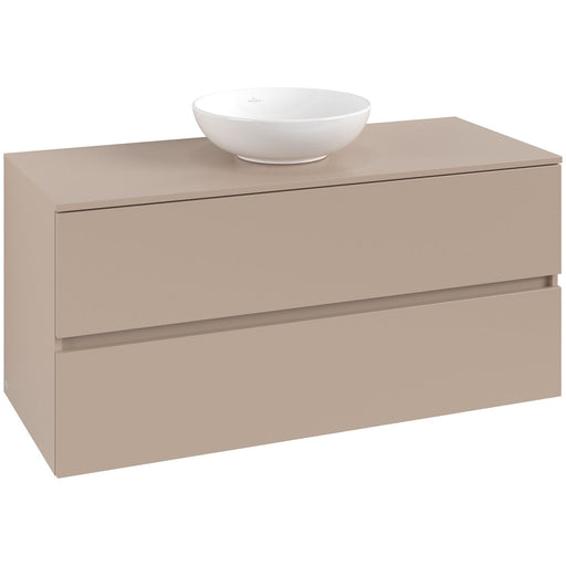 VILLEROY & BOCH - Konsolen-Unterschrank 1200mm f AWT 2 Ausz 1 Aussch oLB C518H0 RR Macciato