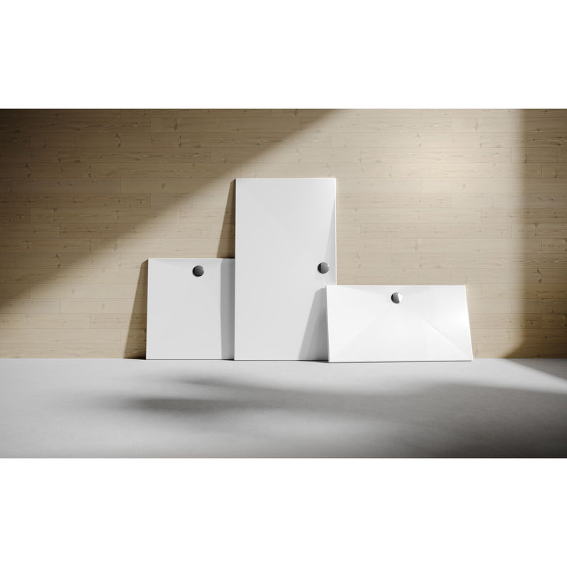 Hüppe - DW EasyStep 4-Eck 1000/1000 H: 30 weiß