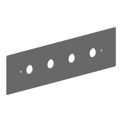Dornbracht - Rosette Ersatzteile 092801014 150 x 570 x 3 mm chrom