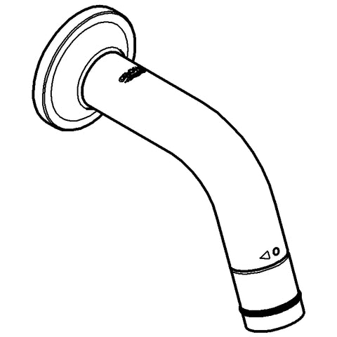 Grohe - Universal WT-Wandauslaufventil 20205 Ausladung 106mm chrom