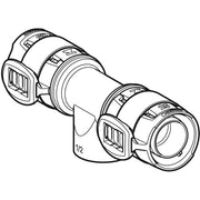 Geberit Vertriebs - FlowFit T-Stück mit Innengewinde Rg+ d75-Rp1-75