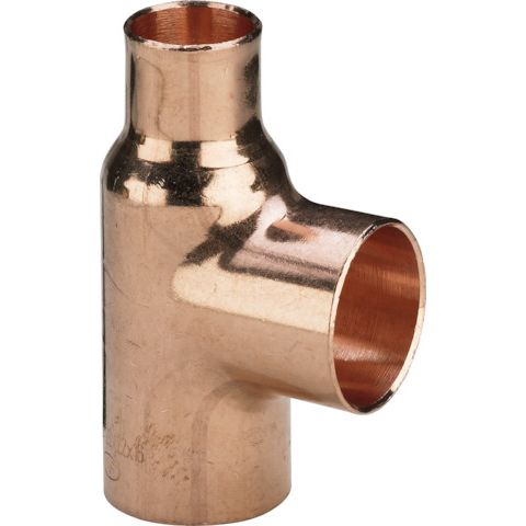 Viega - T-Stück 95130 28x22x15mm Kupfer