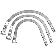 Grohe - Anschlussschlauchset 43566 für Eurodisc SE Selbstschl.-Br-Therm. chrom
