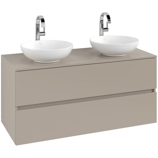 VILLEROY & BOCH - Konsolen-Unterschrank 1200mm f AWT 2 Ausz 2 Aussch mLB C519H2 VD Sand Grey