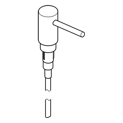 Grohe - Pumpvorrichtung 48167 supersteel