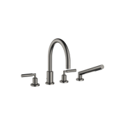 Dornbracht - Wannen-Vierlochbatt. TARA 27512882 Dark Platinum gebürstet