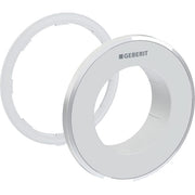 Geberit Vertriebs - Typ 10 Rosette für Fernbetätigung Round, UP-Drücker, chrom matt, Etc