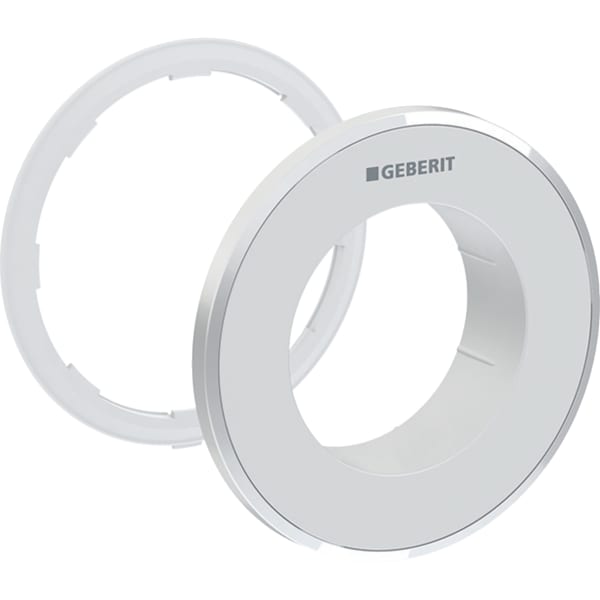 Geberit Vertriebs - Typ 10 Rosette für Fernbetätigung Round, UP-Drücker, chrom matt, Etc