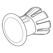 Grohe - Verschlusskappe 49016 für Euro-Keramik WC-Kombination alpinweiß